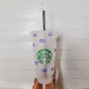 "Evil Eye"  Venti Starbucks Cup